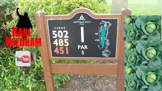 MOTTRAM HALL GOLF COURSE FRONT 9 REVIEW golf cheshire [upl. by Udenihc]