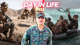 Day In The Life of an ACTIVE DUTY MARINE [upl. by Kelson]