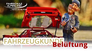 ÜBERPRÜFUNGEN AM FAHRZEUG  BELÜFTUNG [upl. by Attenahs]