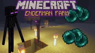 NEWEST ENDERMAN FARM [upl. by Hebert537]