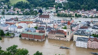 Passau ruft Katastrophenfall wegen Hochwasser aus [upl. by Avram]