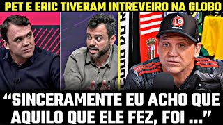 NA LATA PETKOVIC É PERGUNTADO SOBRE A TR3TA COM ERIC FARIA NO SPORTV E RESPONDE DE FORMA IRÔNICA [upl. by Maxa943]