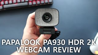 Papalook PA930 Webcam Review HDR 2k webcam streamcam papalook [upl. by Nedmac]