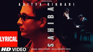 Sahiba Lyrical Video  Aditya Rikhari Ankita Chhetri  Hindi Song 2024  TSeries [upl. by Yeslek677]