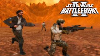 Star Wars Battlefront II 2005  Geonosis Renegade Squadron  Rebels Side  Conversions Mod [upl. by Erle]