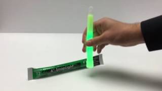 Green 6quot Cyalume Light Sticks [upl. by Eessac]