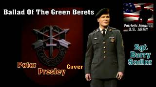 Ballad Of The Green Berets  Peter Presley  Cover [upl. by Peppi]