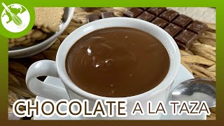 ☕️ CHOCOLATE A LA TAZA ESPESO ☕️ I Muy Cremoso y listo en POCOS MINUTOS 😲😲 [upl. by Slrahc]