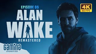 Alan Wake Remastered 2021 Episode 5 Light in the Dark 4k60FPS [upl. by Urbano]