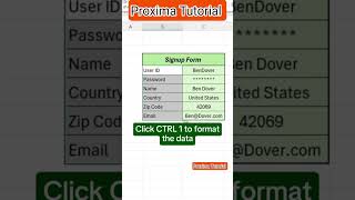 Smart way to use ms excel  tops and tricks shortvideo excel shorts microsoft [upl. by Asilla2]