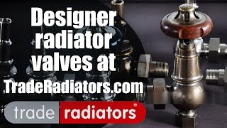 Great Value On Designer Radiator Valves At TradeRadiatorscom [upl. by Fredela]