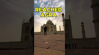 Finally reached Agra 🕌 tajmahal biketraveller motovlog ladakhroadtrip shorts agra vlog [upl. by Florin113]