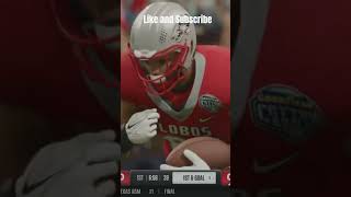 Risky 4th down in CFP ends up helping us collegefootball cfb golobos dynastymode [upl. by Rolyt189]