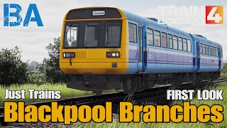 Blackpool Branches FIRST LOOK  Class 142 Pacer  Just Trains  Train Sim World 4 [upl. by Hinckley520]