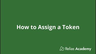 Relias Academy Assigning Tokens [upl. by Kenley]