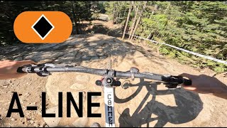 ALine  Whistler Bike Park Encyclopedia 2024 [upl. by Ahsekel]