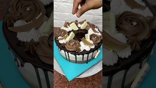 Chocolate truffle cake kaise banaye ideas chocolate trufflecake shortsfeed shorts cakedecorate [upl. by Aicenat]