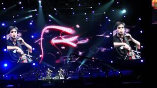 2Cellos  Californication Arena Zagreb [upl. by Nosreip]