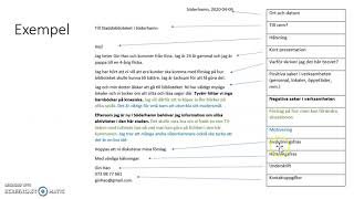 Informella och formella brev Brev med förslag [upl. by Erdnuaed]