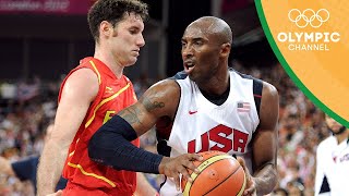 Basketball  USA vs Spain  Mens Gold Final  London 2012 Olympic Games [upl. by Akehsat]