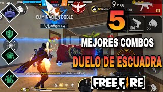 5 MEJORES COMBOS DE HABILIDADES PARA DUELO DE ESCUADRA EN FREE FIRE [upl. by Corson662]