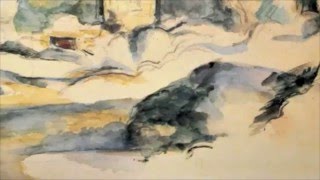 Cezanne Watercolor Landscapes  quotNo Cubist Cupidquot [upl. by Alleinnad]