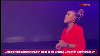 Gospel artistes Ellard and Sharon Cherayi on stage at the Grateful Concert in Birmingham UK [upl. by Eiznyl]