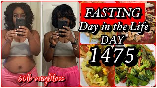 Intermittent Fasting What I Eat in a Day FAST with me 60 LBS weight loss [upl. by Jemmy]