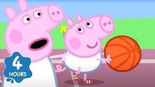 Peppa Pig Plays Basketball 🐷  Cartoons for Kids  Full Episodes  Peppa Pig [upl. by Doscher934]