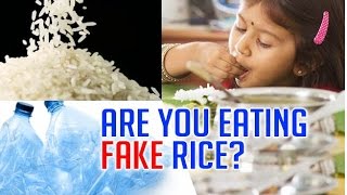 How to Identify Plastic Rice or Fake Rice at home – Tricks and Tips [upl. by Suelo695]