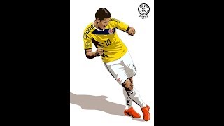 James Rodriguez Locker Room Dance Colombian Team [upl. by Noryd542]