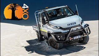 IVECO DAILY 4X4 REVIEW Versus Toyota Land Cruiser 79 DC [upl. by Ennove]