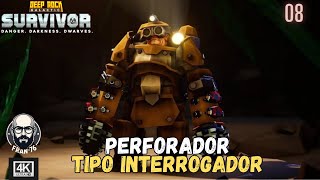 El perforador interrogador es complicado Deep Rock Galactic Survivor Gameplay Español 8 [upl. by Wat]