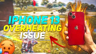 IPHONE 13 IS OVERHEATING 🥵 IPHONE 13 HEATING PROBLEM WHILE CHARGING  BGMI TEST IN 2024 [upl. by Rawde]