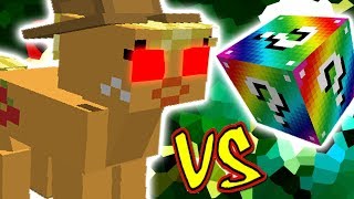 APPLEJACK VS LUCKY BLOCK RAINBOW MINECRAFT LUCKY BLOCK CHALLENGE [upl. by Eniarrol]