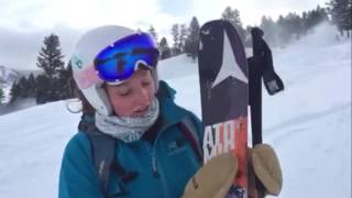 2015 ATOMIC Backland 95 Video Ski Review [upl. by Novia]