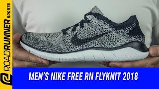 Mens Nike Free RN Flyknit 2018  Fit Expert Review [upl. by Mechelle]