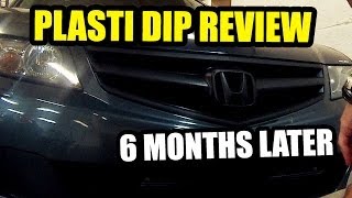 Plasti Dip Review 6 Months Later Front Grill and Emblem [upl. by Doe]