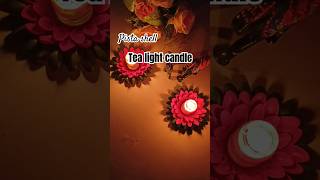 DIY Pista Shell Candle HolderDiwali decoration ideasdiy diya stand shortsfeed trending shorts [upl. by Sanford135]