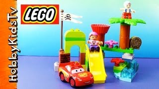 LEGO Duplo Jakes Neverland Hangout Review HobbyKidsTV [upl. by Kippy]