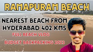 Ramapuram Beach  Resorts near Chirala Beach  Best Beach in Andhra teluguvlogs weekendtrip solo [upl. by Tildy]