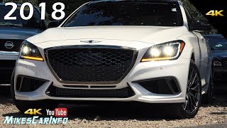 👉 2018 Genesis G80 33t Sport Twin Turbo  Ultimate InDepth Look in 4K [upl. by Elletsirk]