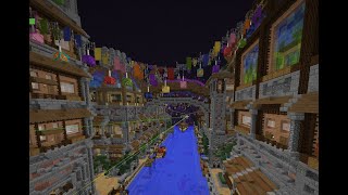 The interdimensional bridge awesome 2B2T End base Tour [upl. by Ttirrej125]