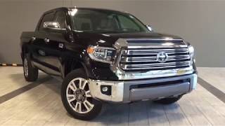 2018 Toyota Tundra 4x4 Crewmax Platinum 57L  1794 Edition  Toyota Northwest Edmonton [upl. by Stricklan]