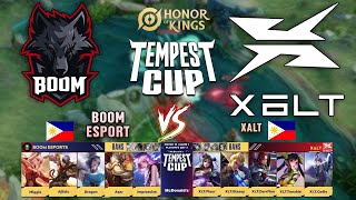 PRO vs RISING STAR  Boom Sports vs XALT  TEMPEST CUP  Ph vs Ph [upl. by Lielos424]