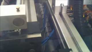 Card Technology Oasys Tapelayer Machine in operation [upl. by Eilrebmik]