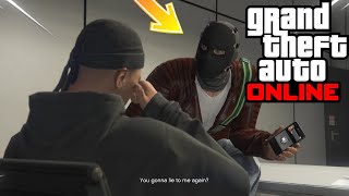 Le BRAQUAGE de LIAA sur GTA ONLINE [upl. by Noreik]