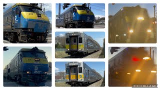 LIRR’s 190th Anniversary Special Wednesday Railfanning  the Mastic Railroad Crossing ft DM30AC 510 [upl. by Suirtimid]