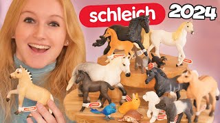 De NIEUWSTE Schleich 2024 paarden UNBOXING 🤩 FJORDEN amp FRIESE PAARDEN 🐴 [upl. by Stover]