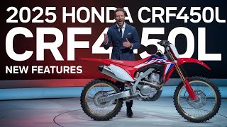 quot🔥 2025 Honda CRF450L DualSport Perfection 🌟 HondaCRF450L DualSport Adventurequot [upl. by Pooley]